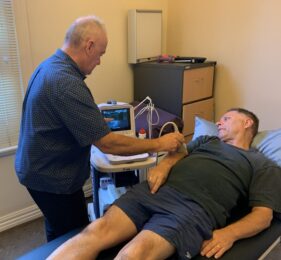 Diagnosing with ultrasound